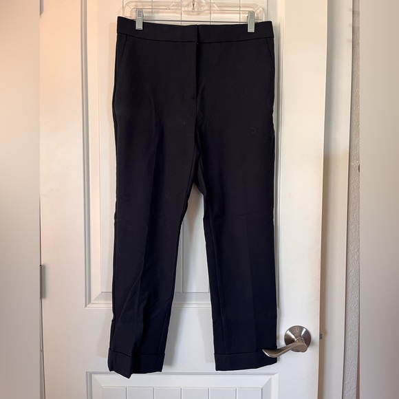 Ann Taylor Petite Navy Skinny Slacks - Picture 1 of 2